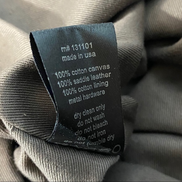 Beryll Black & Brown Canvas Leather Tote with studded design - Picture 10 of 17